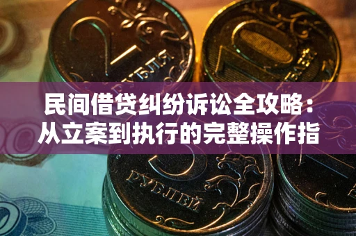 北京民间借贷纠纷诉讼全攻略：从立案到执行的完整操作指南