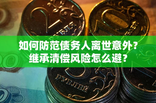 北京如何防范债务人离世意外？继承清偿风险怎么避？