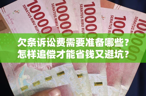 北京欠条诉讼费需要准备哪些？怎样追偿才能省钱又避坑？
