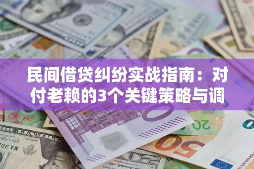 北京民间借贷纠纷实战指南：对付老赖的3个关键策略与调解盲区解析