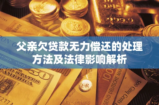 北京父亲欠贷款无力偿还的处理方法及法律影响解析