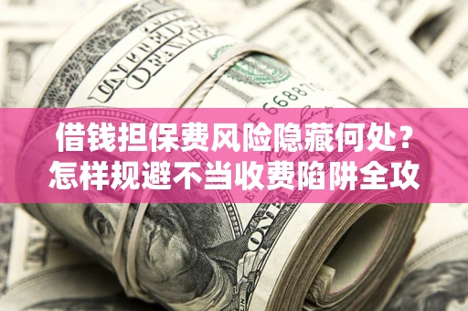 北京借钱担保费风险隐藏何处？怎样规避不当收费陷阱全攻略！