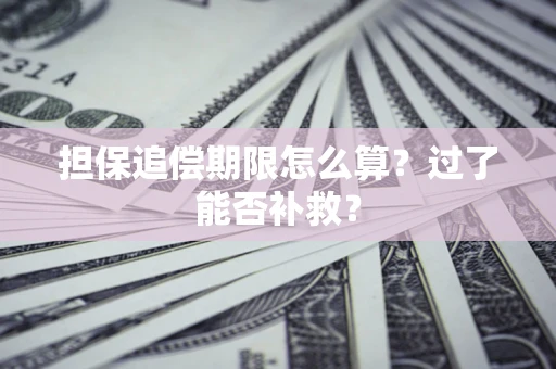 北京担保追偿期限怎么算？过了能否补救？